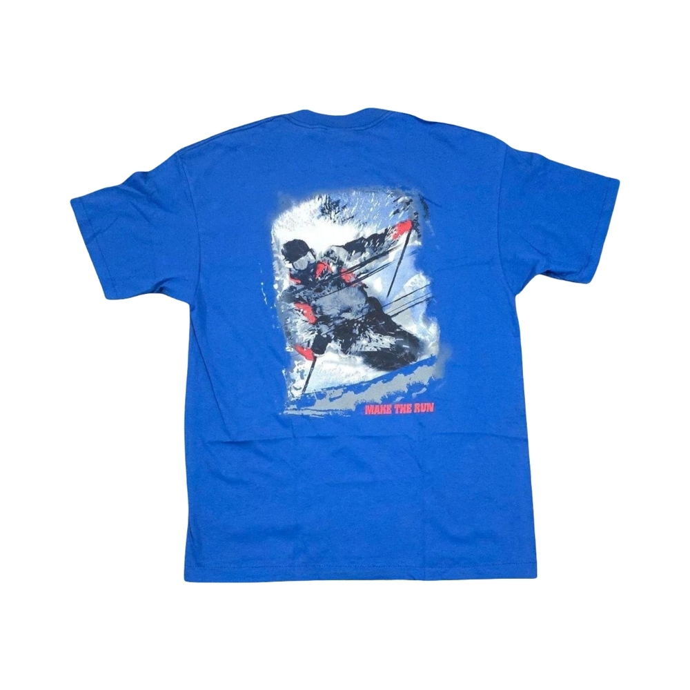 90s Vintage Team Marlboro Skiing Sports Single Stich shirt XL